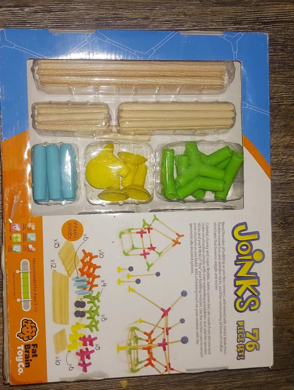 Joinks 76 Set  Toy Solid Flexible Construction